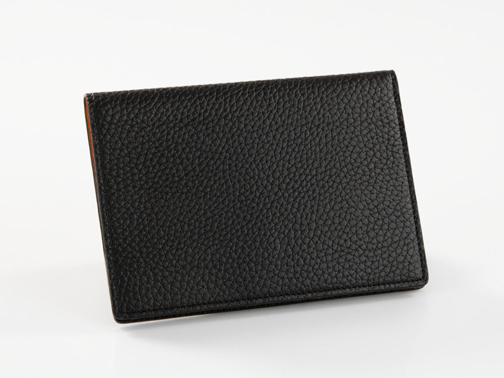 Graf von Faber-Castell Cashmere Passport Case, Calfskin Leather, Black, G118706