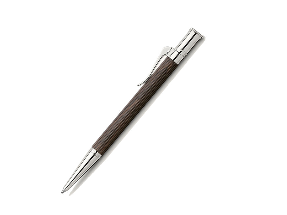 Graf von Faber-Castell Classic Ballpoint pen, Grenadilla wood, Platinum trim
