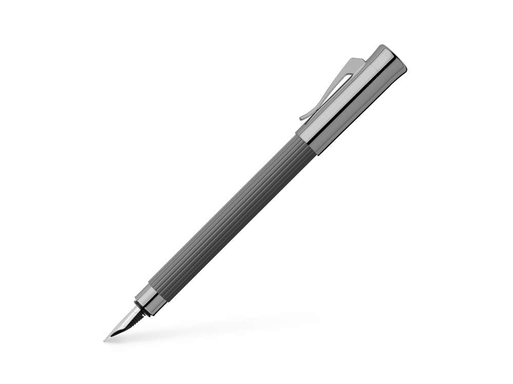 Graf von Faber-Castell Tamitio Stone Grey Fountain Pen, Lacquer, 141780