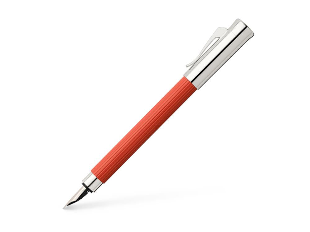 Graf von Faber-Castell Tamitio India Red Fountain Pen, Lacquer, 141770