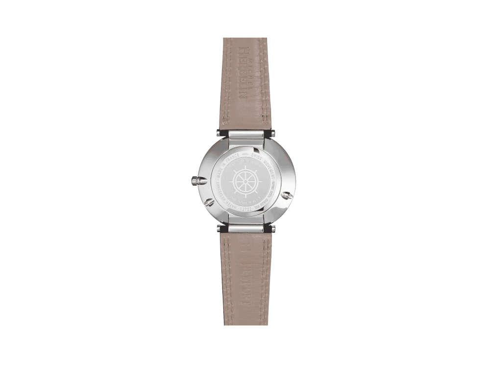 Herbelin Newport Slim Phase De Lune Quartz Watch, 41.5 mm, 12722AP15