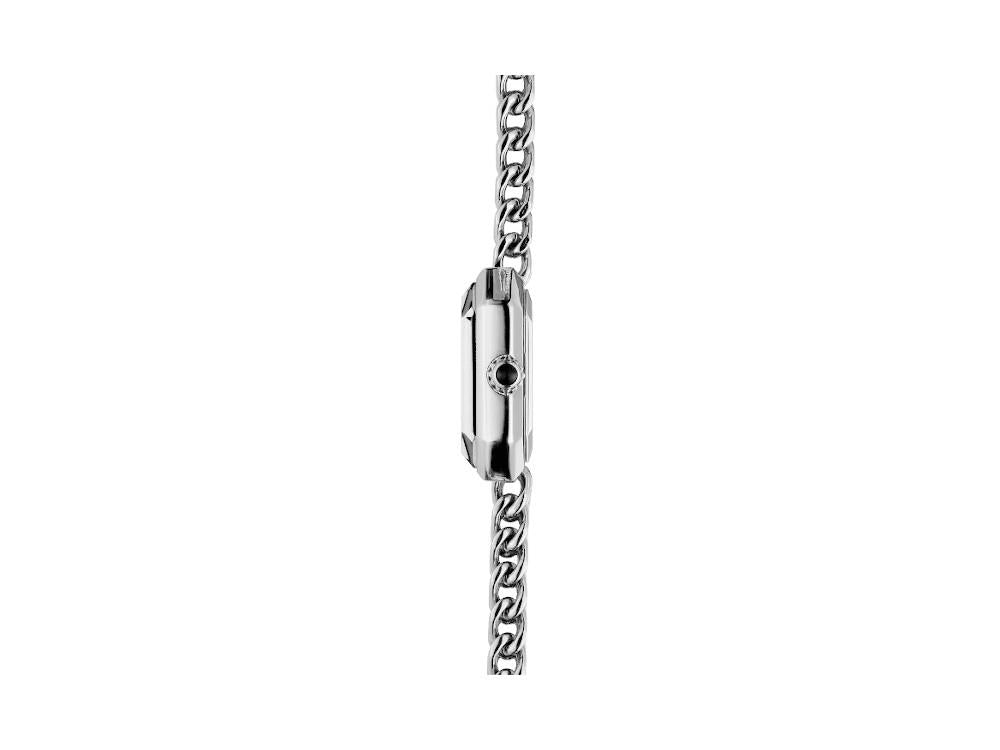 Herbelin Octogone Quartz Watch, Stainless Steel 316L, Black, 22 mm, 17436B49