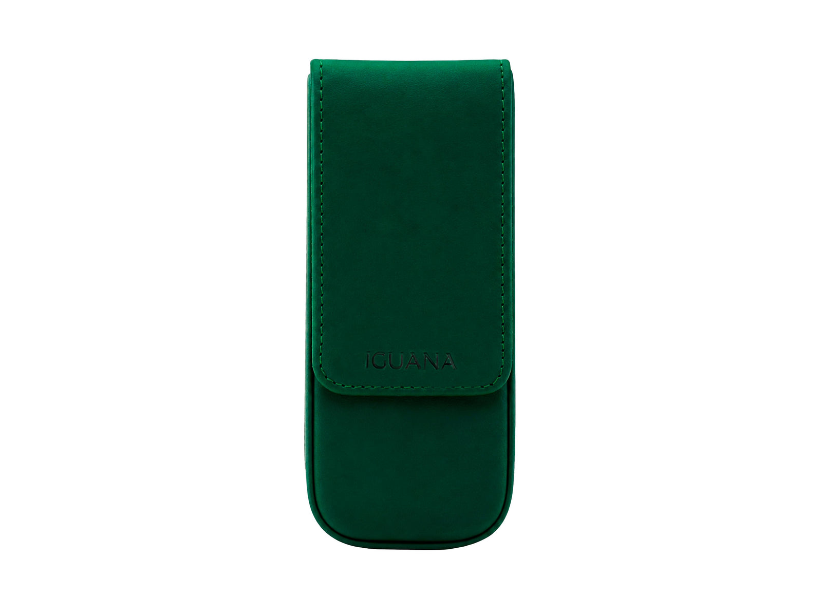 Iguana Pen Case Green for 3 writing items, PEN-CASE-GREEN-3