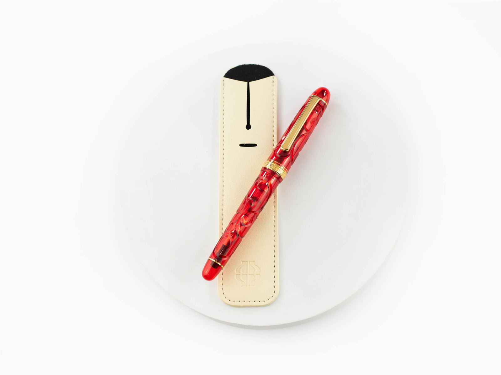 Iguana Writing Pouch Light Cream