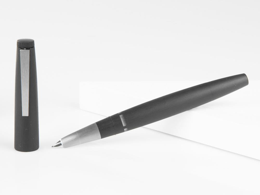 Lamy 2000 Fountain Pen, Makrolon, Mat brushed, Black, 1201351
