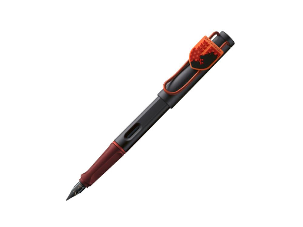 Lamy Safari Harry Potter Gryffindor Fountain Pen, Black, Red, 1240153