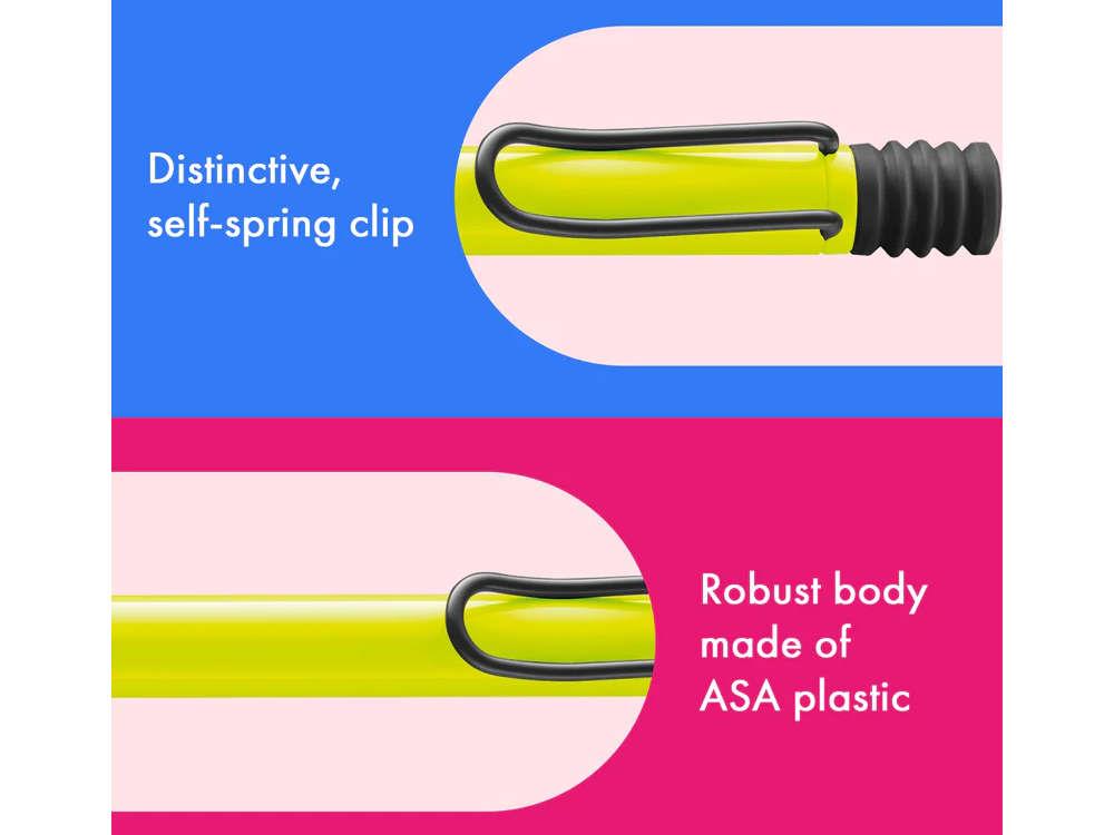 Lamy Safari Neon Yellow Ballpoint pen, Special edition, 1241856