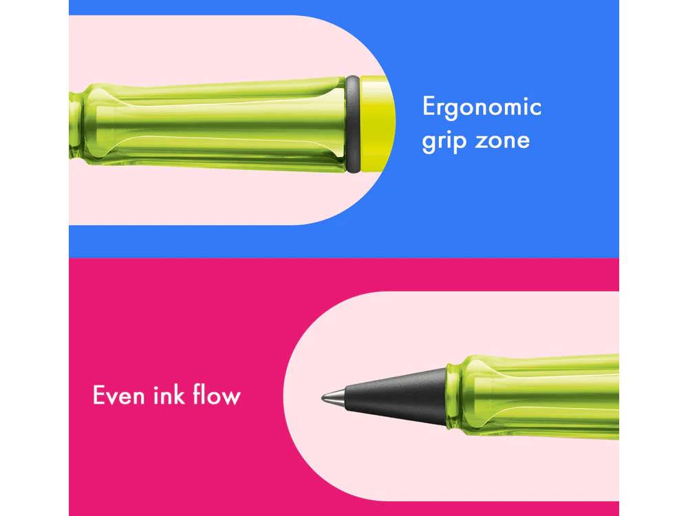 Lamy Safari Neon Yellow Rollerball pen, Special edition, 1241857