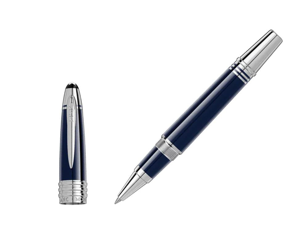 Montblanc John F. Kennedy Rollerball pen, JFK, Precious resine & Platinum,111047