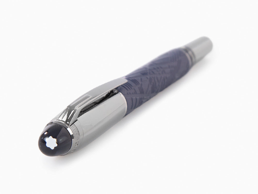 Montblanc StarWalker SpaceBlue Doué Fineliner, Ruthenium trim, 130216