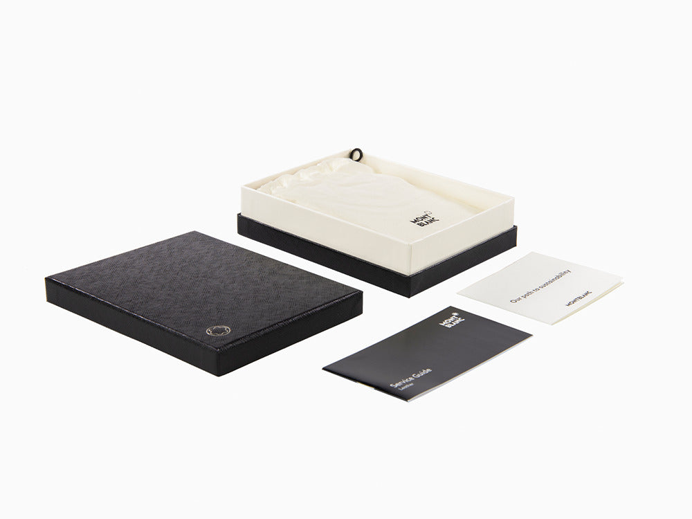 Montblanc Meisterstück Wallet, Blue, Leather, 6 Cards, 131695