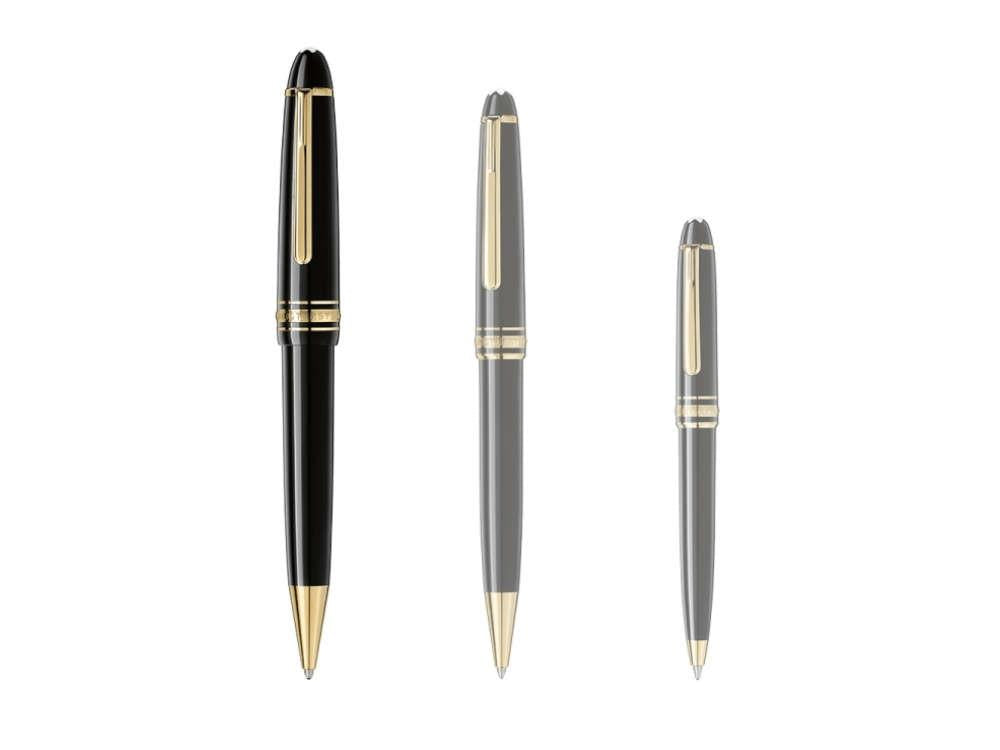 Montblanc Meisterstück 161 Ballpoint pen, Precious resine, Black, 132452