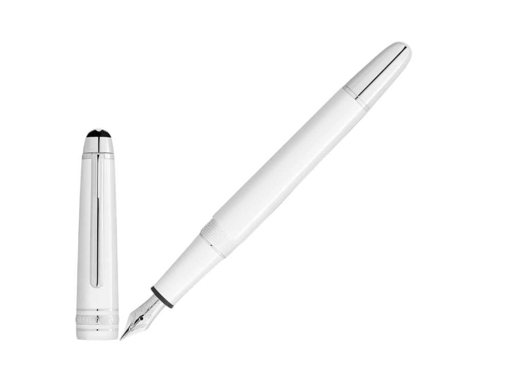 Montblanc Meisterstück Classique Fountain Pen, White, 137120