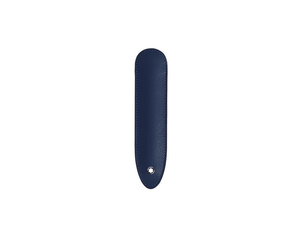 Montblanc Meisterstück Pen Case, Leather, Blue, 221440