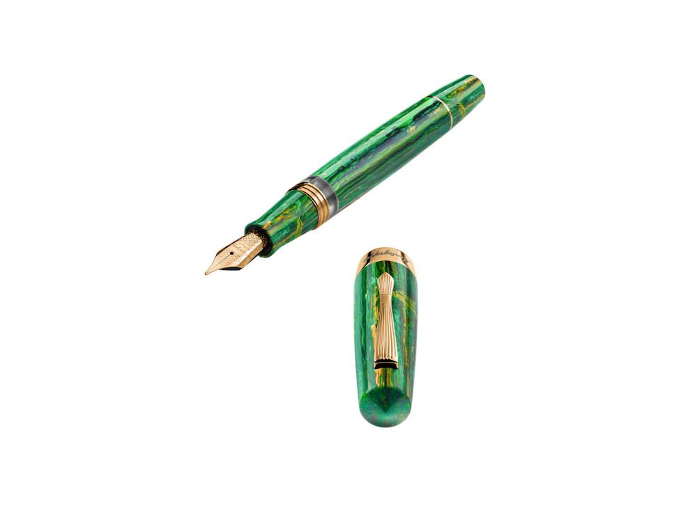 Montegrappa Elmo 02 Plus Ventorum Favonius Fountain Pen, Piston ISE2P-AG