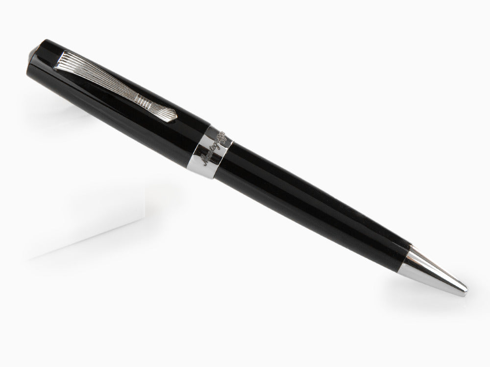 Montegrappa Elmo 02 Jet Black Ballpoint pen, Black Resin, ISE2RBAC