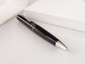 Montegrappa Elmo 01 Ballpoint pen, Black Resin, Stainless Steel, ISEORBAC