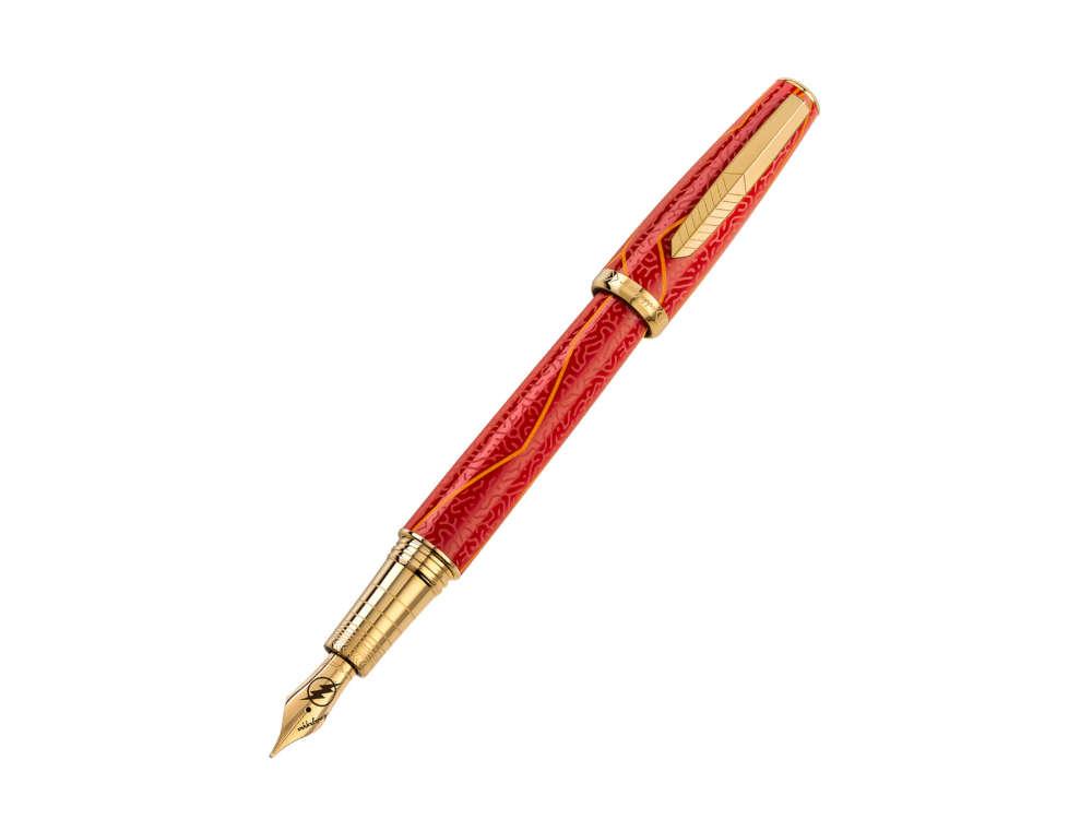 Montegrappa DC Comic The Flash Fountain Pen, Limited Edition, ISFLN-AR