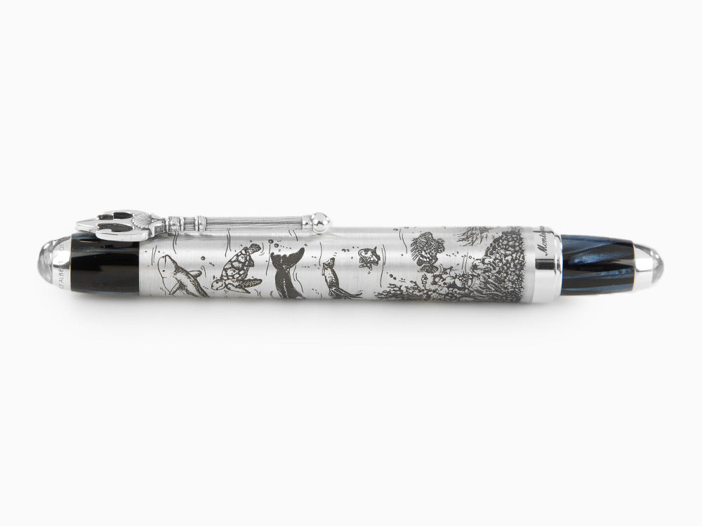 Montegrappa Prince Albert II Of Monaco Oceans Fountain Pen, LE, ISFMN-SE
