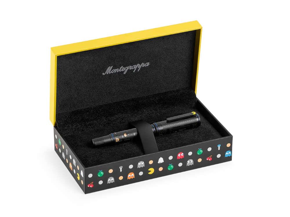 Montegrappa PAC-MAN Ghostwriter Fountain Pen, Black, ISGHR-UC