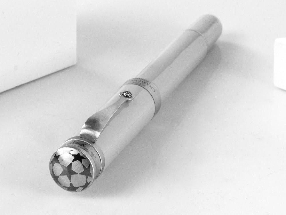 Montegrappa UEFA Champions League Fountain Pen, Grey resin, ISUBN-AJ