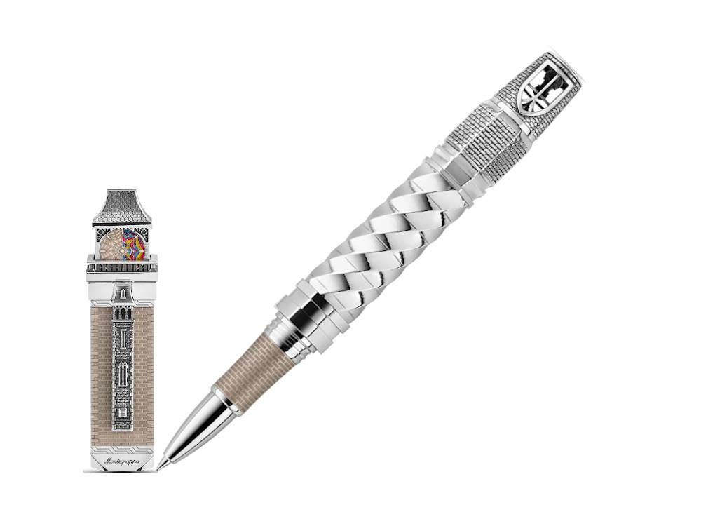 Montegrappa LE Limited Edition Rollerball pen, Silver, Limited Edition, ISWENRSE
