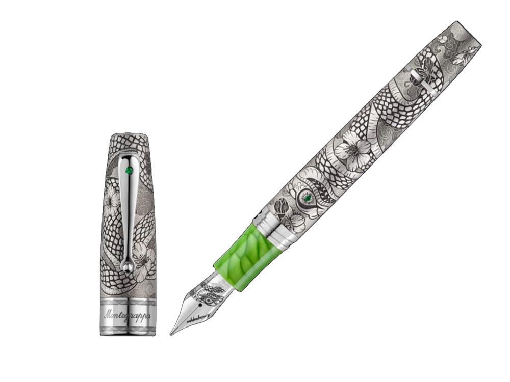 Montegrappa Extra Year of the Snake LE Fountain Pen, ISYNN-SE