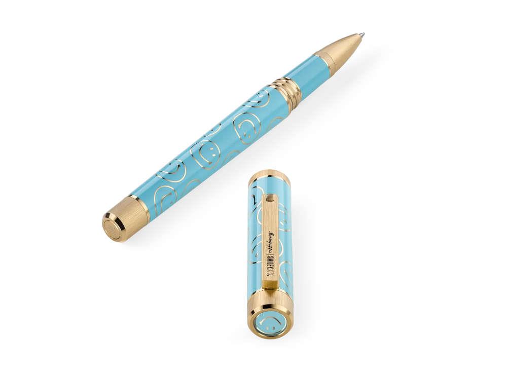 Montegrappa Smiley Heritage The Sourire Rollerball pen, Gold plated, ISZESRYS