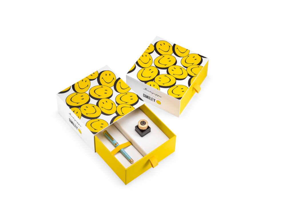 Montegrappa Smiley Heritage The Sourire Rollerball pen, Gold plated, ISZESRYS