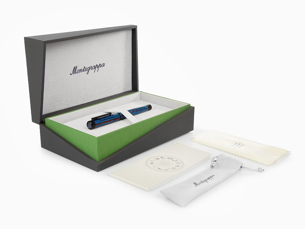 Montegrappa Zero Zodiac Libra Rollerball pen, Montegrappite, PVD, ISZEZRIC-B8