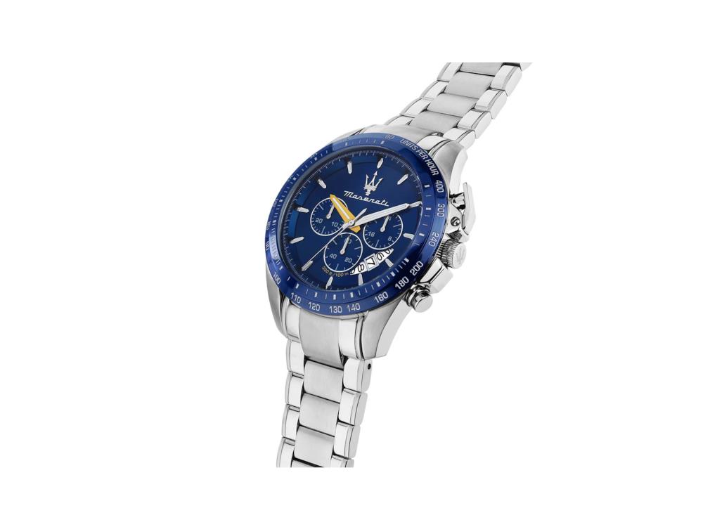 Maserati Modena Edition Quartz Watch, Blue, 45 mm, Mineral crystal R8871612039