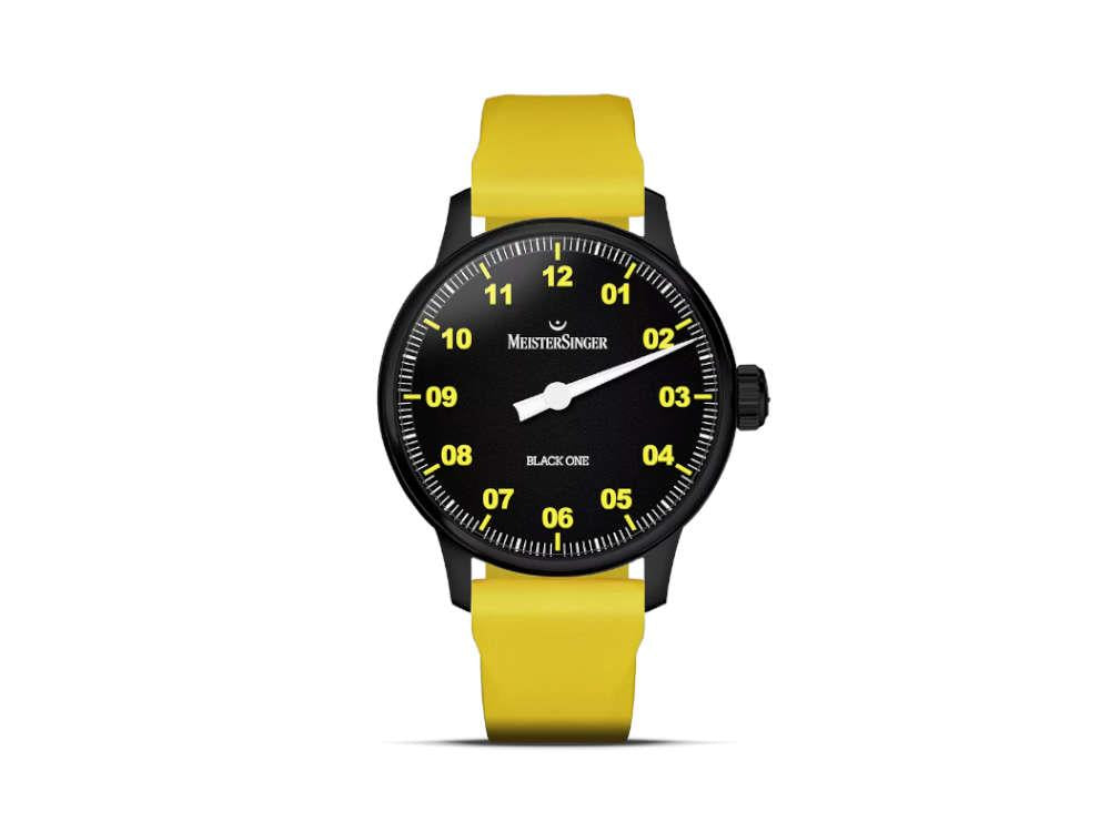Meistersinger Edition Black One Watch, 41.5 mm, Limited Edition, ED-PR-BLACK ONE