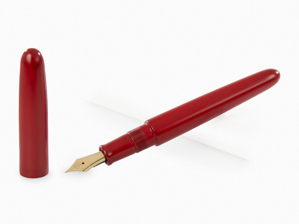 Nakaya Cigar Fountain Pen Shu-nurippanashi, Portable, Ebonite