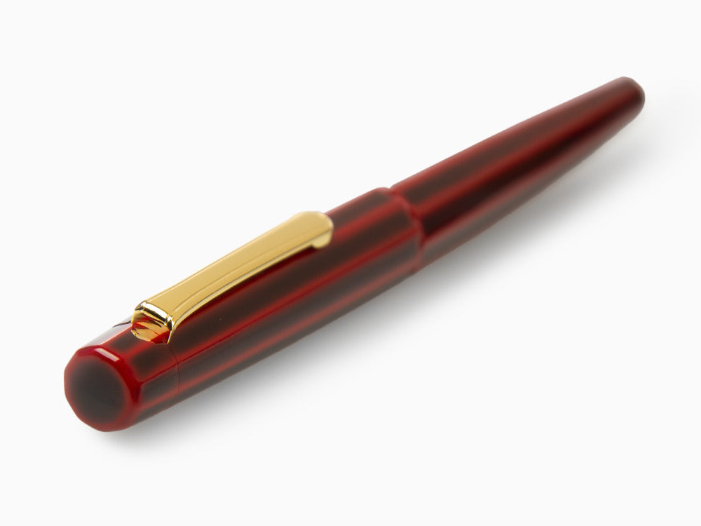 Nakaya Writer Decapod ST Fountain Pen, Aka Tamenuri