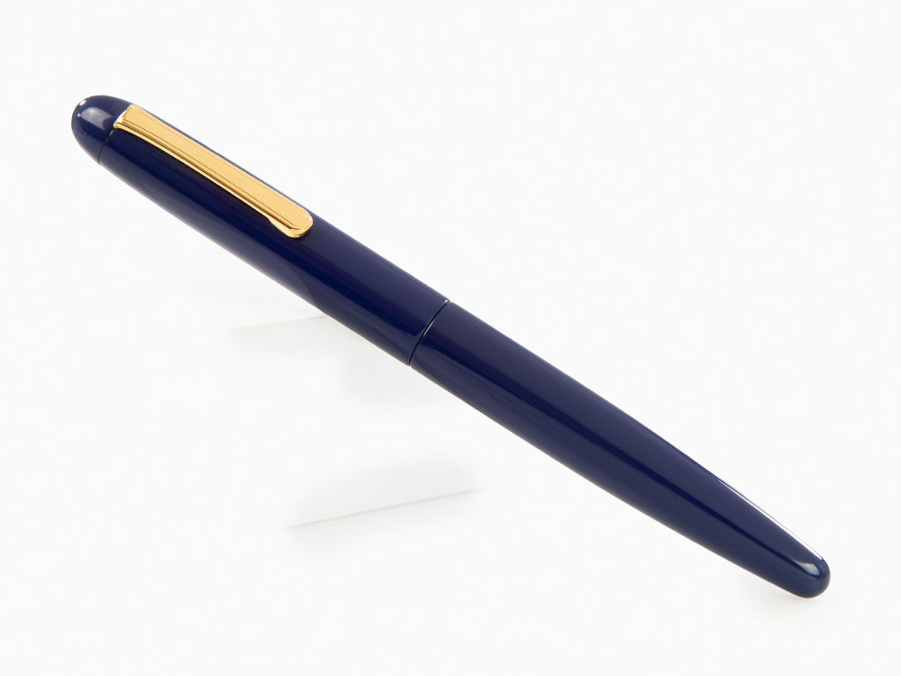 Nakaya Writer Kikyo Fountain Pen, Long, Ebonite