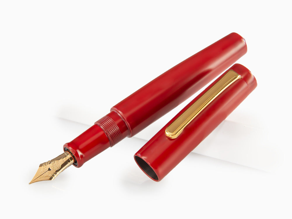 Nakaya Writer Piccolo Fountain Pen, Nurihanashi-Shu, Ebonite