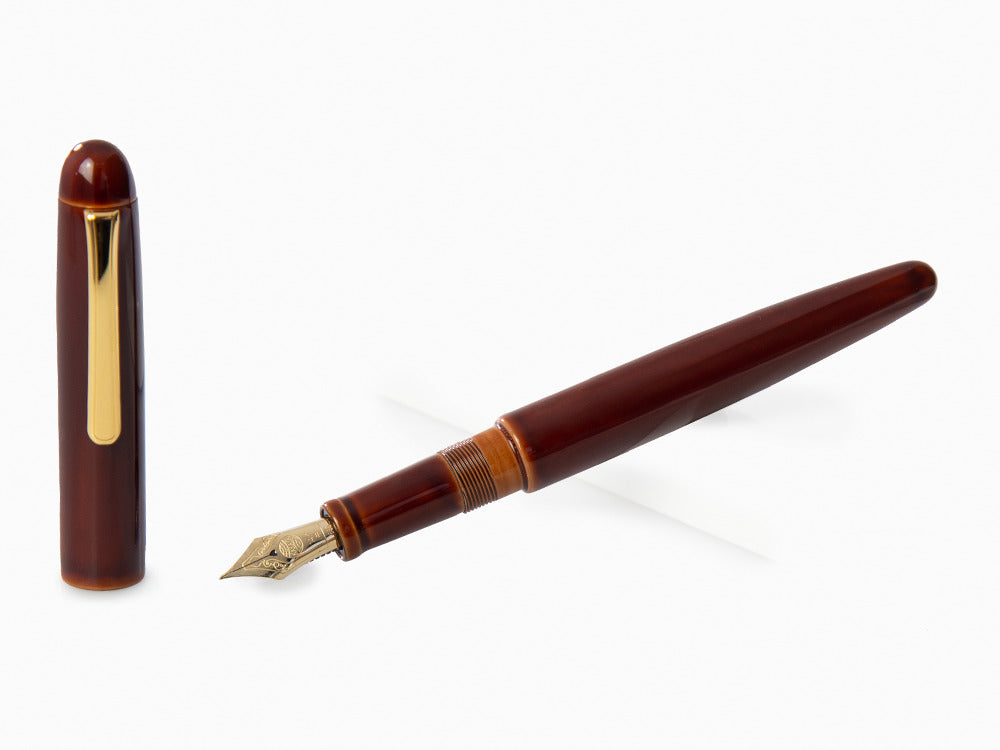 Nakaya Writer Fountain Pen Toki-Tamenuri, Long, Writer-TM-L-GP-AU