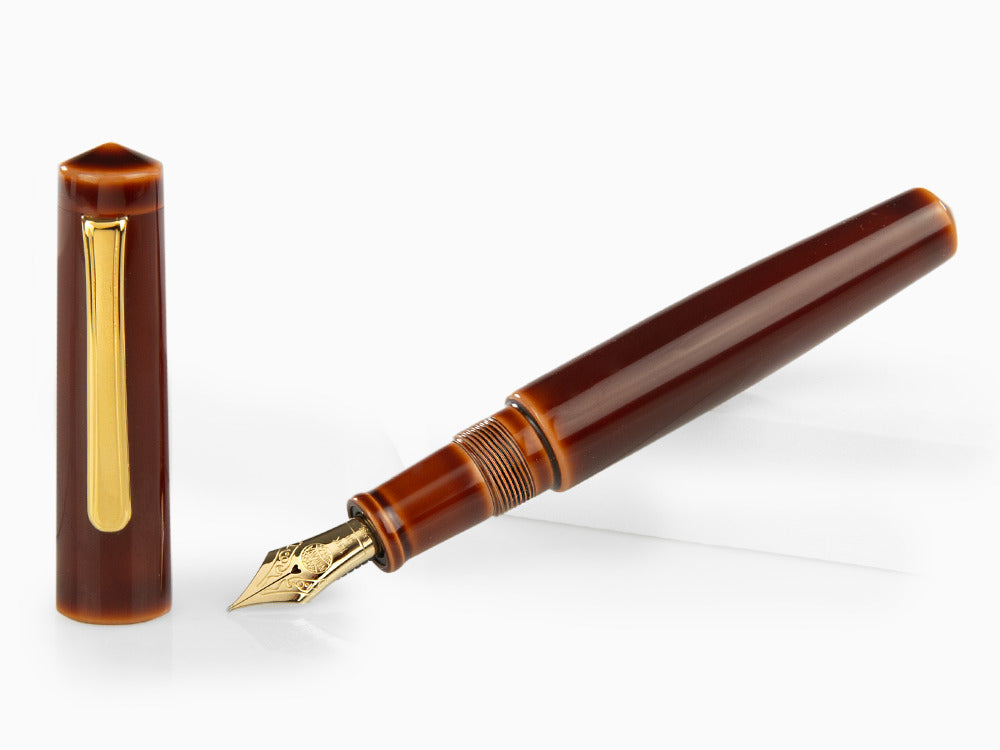 Nakaya Writer Piccolo Toki-Tamenuri Fountain Pen, Urushi lacquer