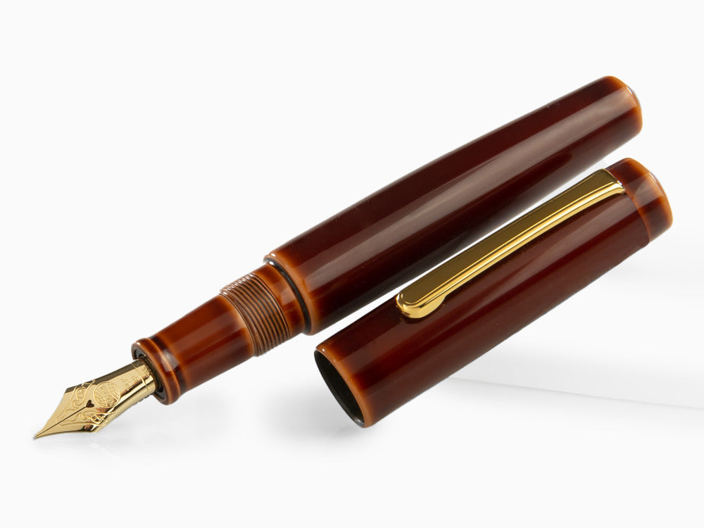 Nakaya Writer Piccolo Toki-Tamenuri Fountain Pen, Urushi lacquer