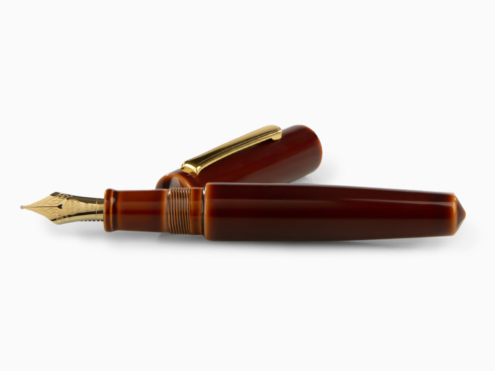 Nakaya Writer Piccolo Toki-Tamenuri Fountain Pen, Urushi lacquer