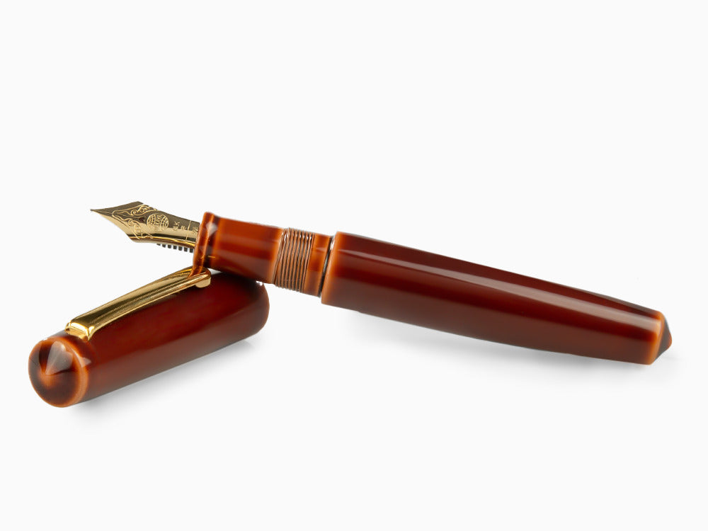 Nakaya Writer Piccolo Toki-Tamenuri Fountain Pen, Urushi lacquer