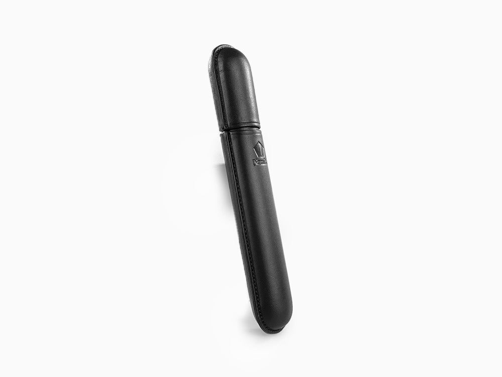 Namiki Emperor Pen Case, Leather, Black, 1 Writing Instrument