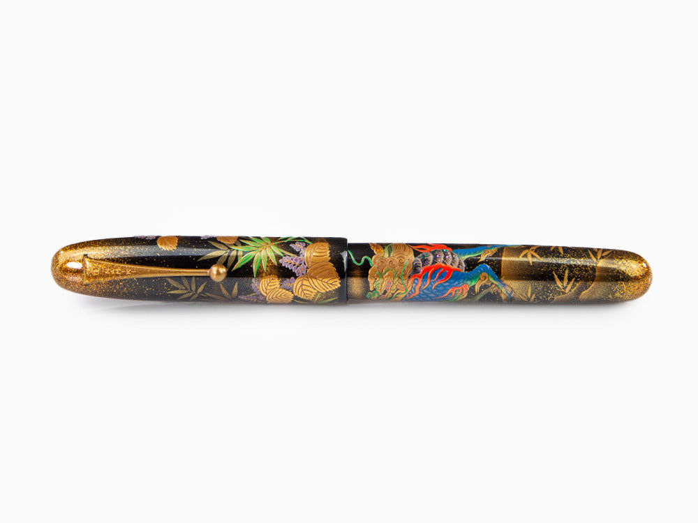 Namiki Emperor Kylin Fountain Pen, Maki-e, 18k Gold trim, FNF-70M-KRN