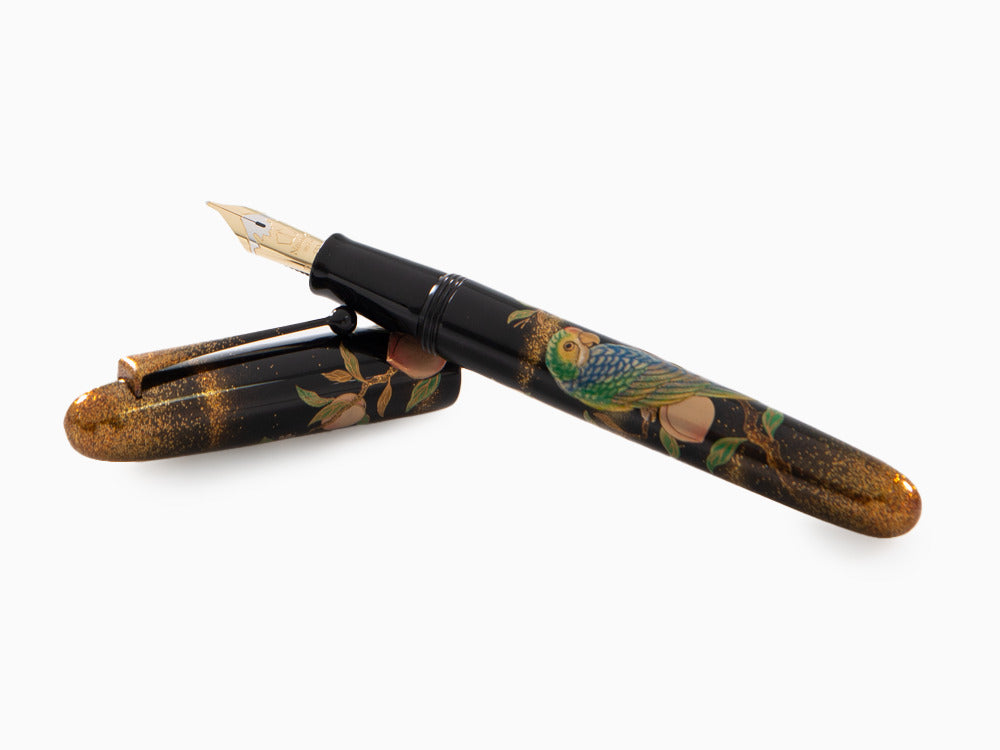 Namiki Yukari Royale Parrot with Peach Fountain Pen, Gold, FNK-45M-MMO