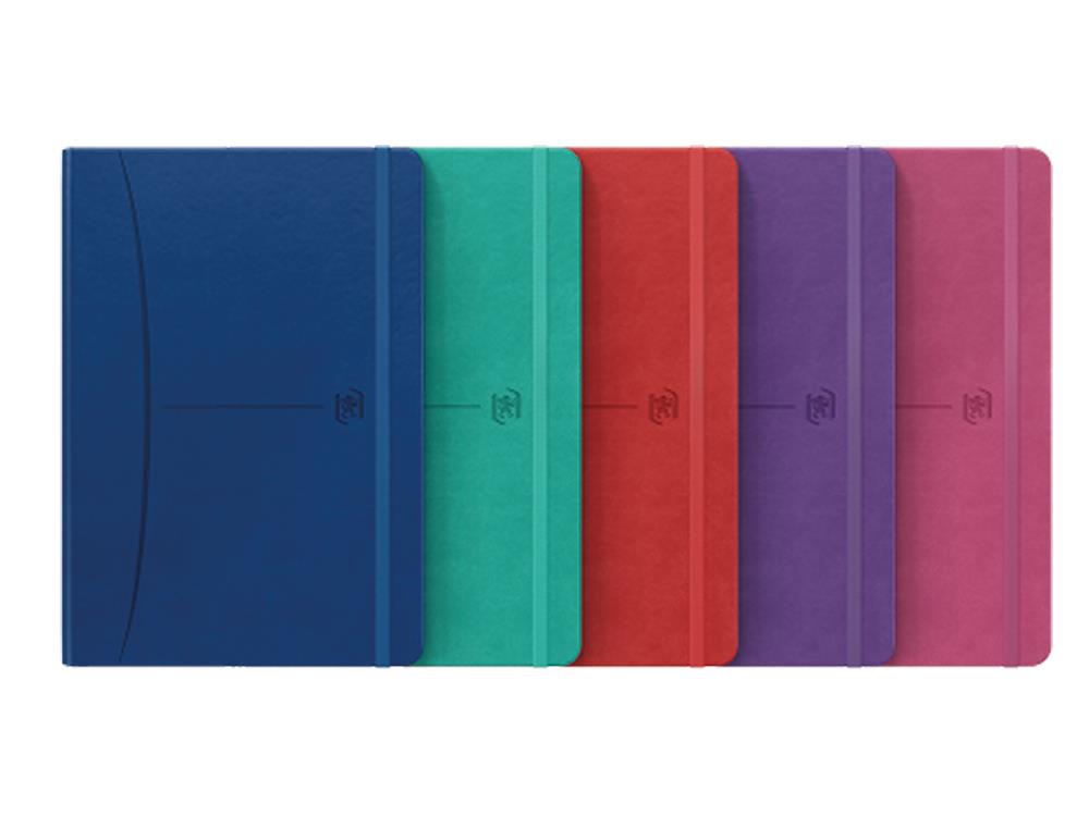 Oxford Ruled Signature Notebook, A5, Aquamarine, 400163613-ICE-MINT