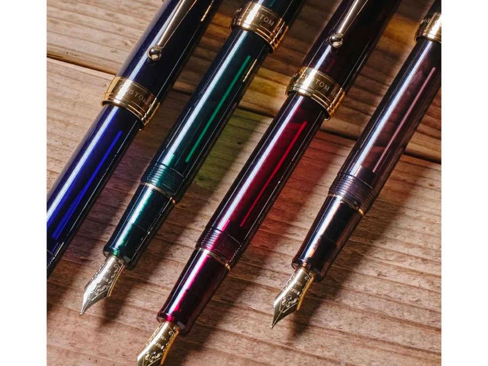 Pilot Custom NS Adventure Brown Fountain Pen, Gold plated, FKNS-1-BN