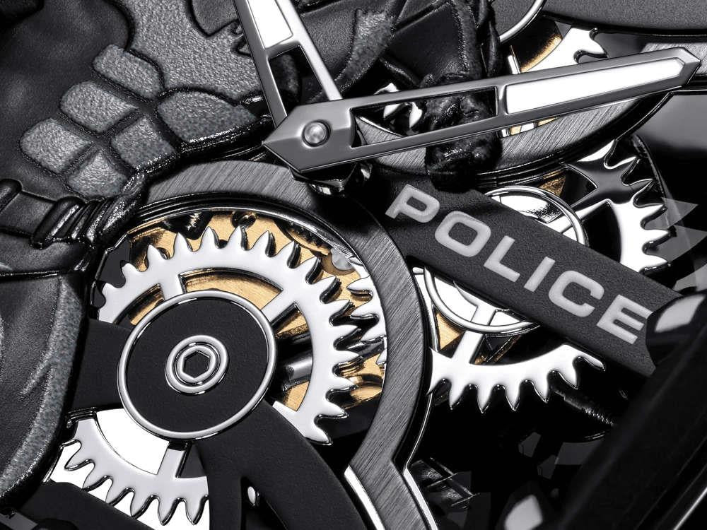 Police Batman Gotham Quartz Watch, 44.5 mm, Black, Limited Edition, PEWGM0075301