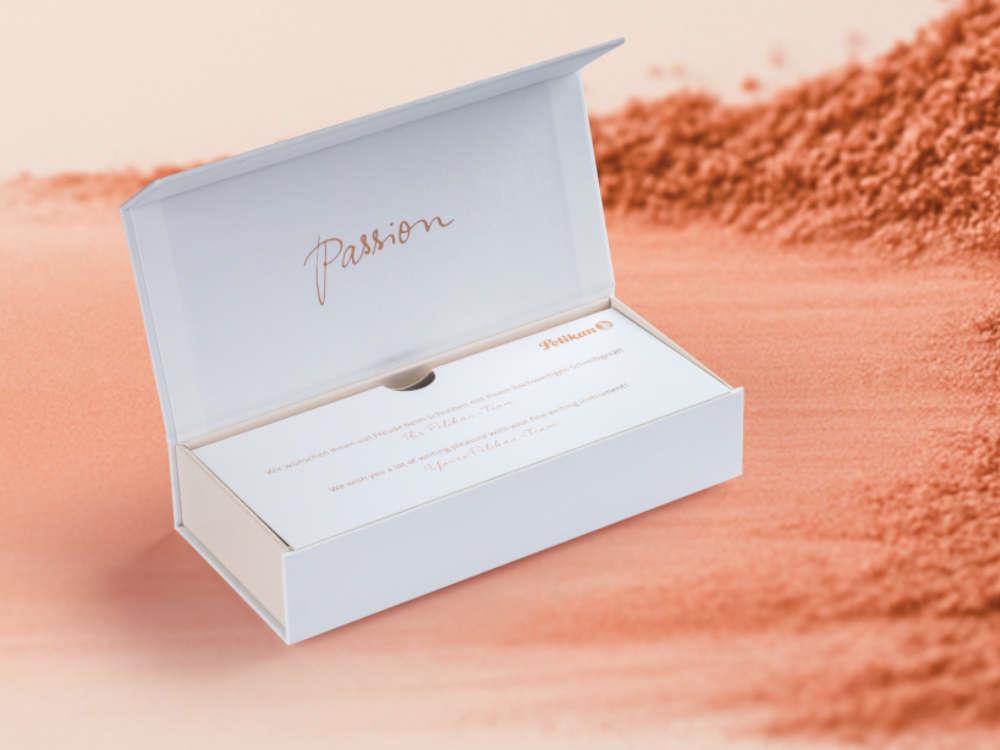 Pelikan K600 White & Rose Gold Ballpoint pen, Special Edition, 300014588