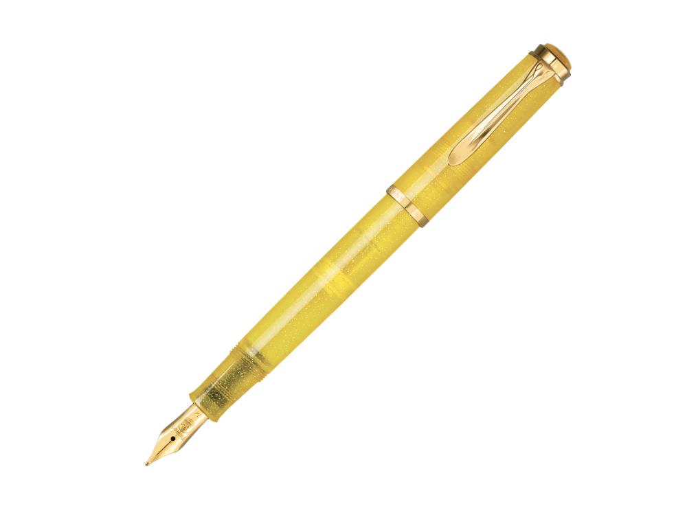 Set Pelikan M200 Pyrite Fountain Pen + Ink, Special edition, 828772