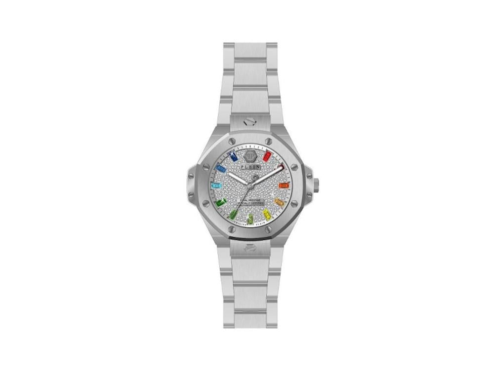 Philipp Plein Plein Royal Prestige Quartz Watch, Silver, 33 mm, PW4FA0425